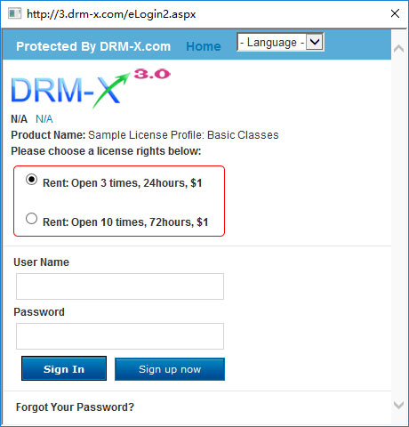 DRM-X 4.0 Encryption